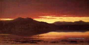 Crépuscule 1867 paysage Sanford Robinson Gifford Peinture à l'huile